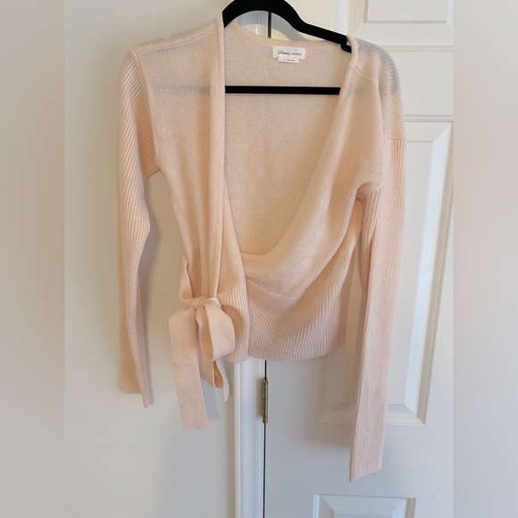 Lovers + Friends Tops - Ballet Pink Wrap Top SZ medium NWOT